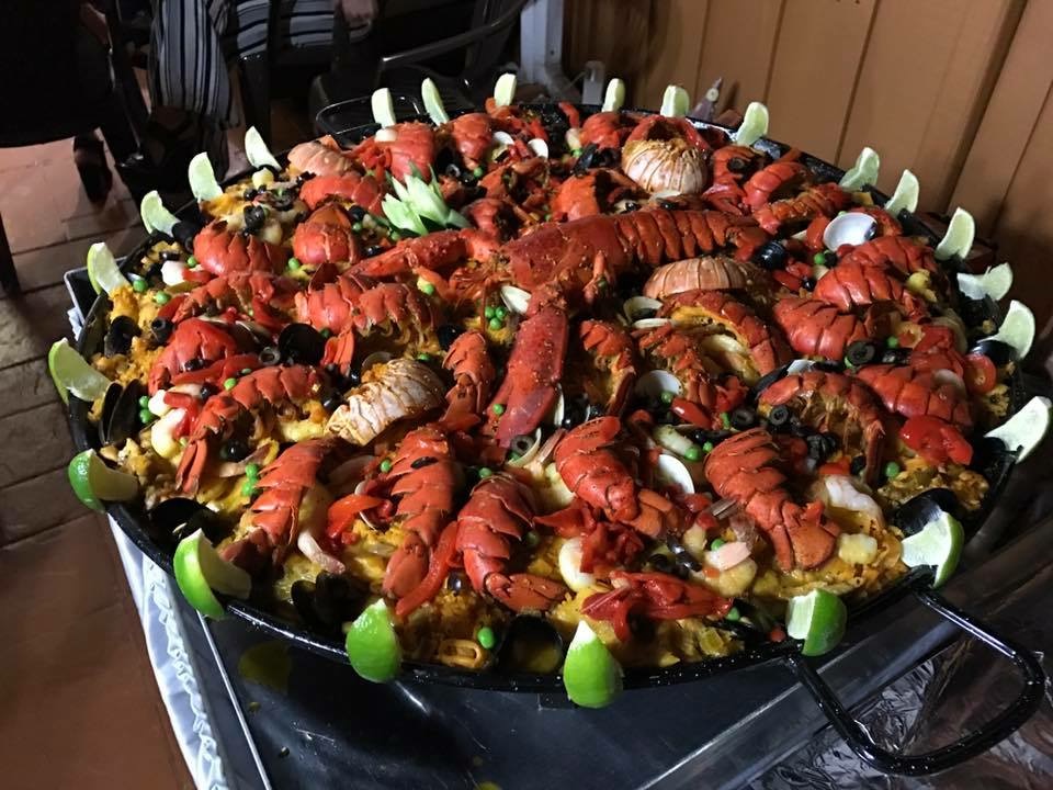 Paella Lobster Show